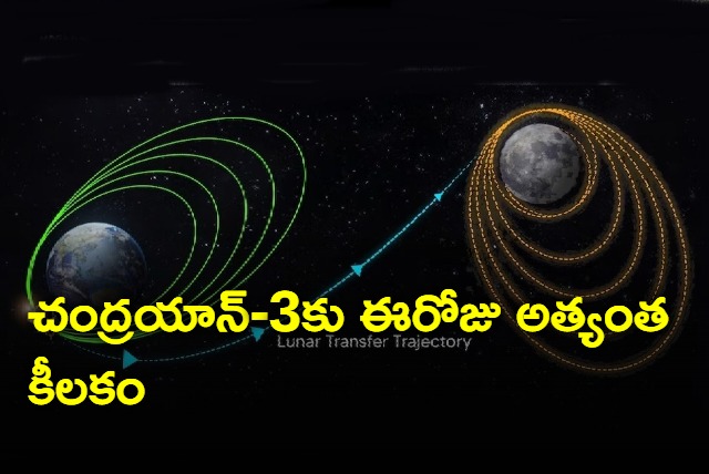 Chandrayan 3 to enter from earth orbit to moon orbit today