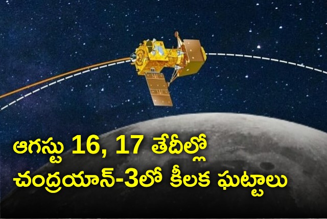 ISRO takes up maneuvers of Chandryaan 3 successfully 