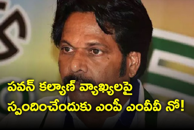 MP MVV satyanarayana not ready to comment on Pawan Kalyan