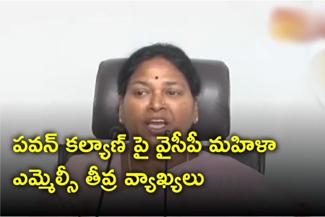 Pothula Suneetha slams Pawan Kalyan