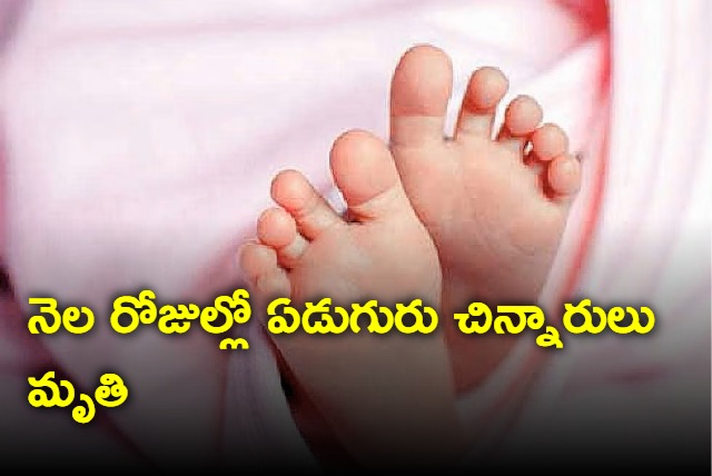 Seven children died within a month in Kamareddy