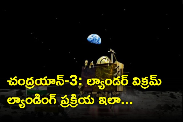 Chandrayaan 3 moon landing today