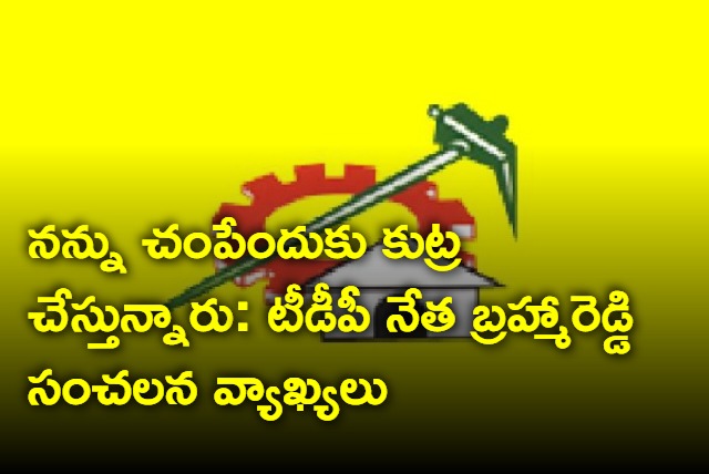 TDP leader Brahma Reddy shocking comments