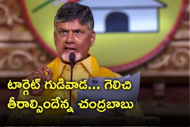 Chandrababu held meetings with constituency incharges 