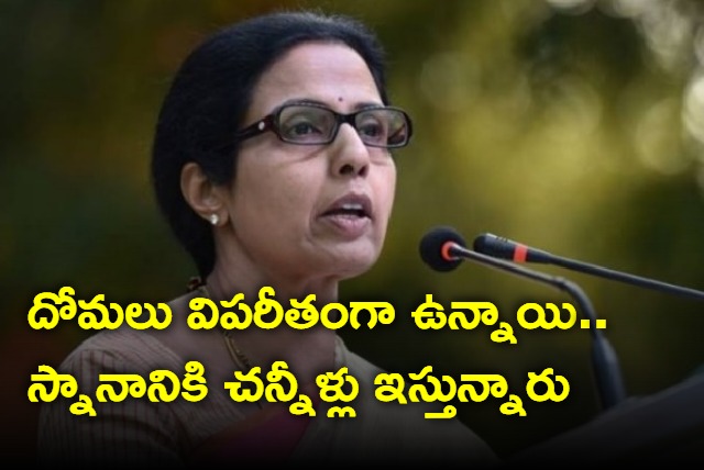 facilities for Chandrababu not good in jail says Nara Bhuvaneswari