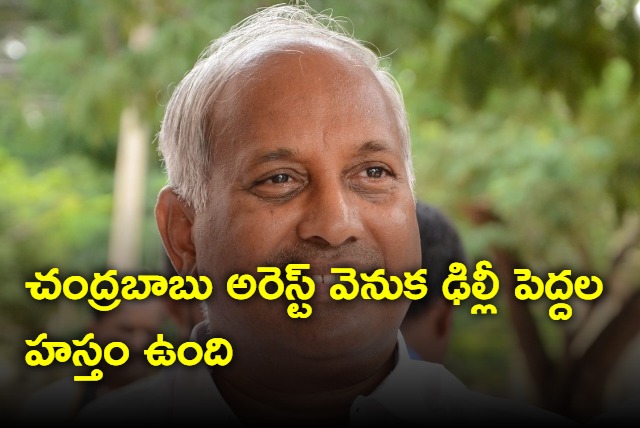 Delhi heads are behind Chandrababu says Chinta Mohan