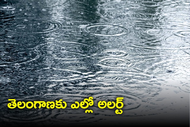 Rain threat for telangana for 3 days