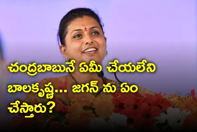 Roja comments on Chandrababu and Pawan Kalyan and Balakrishna