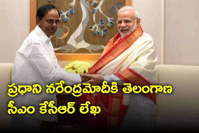 Telangana CM KCR letter to PM Modi