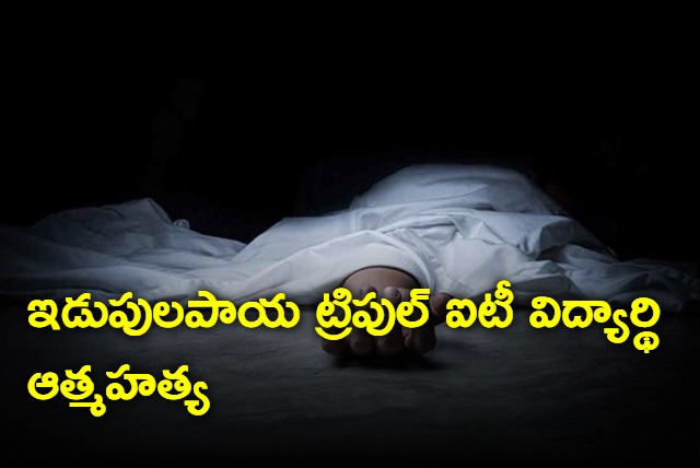 Idupulapaya IIIT Student Committed Suicide