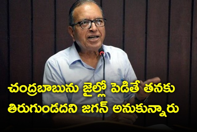 Professor Haragopal says it is benefit to Chandrababu being in jail