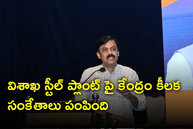 GVL comments in Vizag Steel Plant