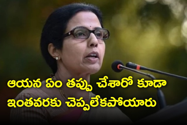 Nara Bhuvaneswari fires on AP Govt