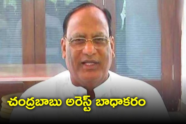 Chandrababu arrest is not good says Gutha Sukender Reddy