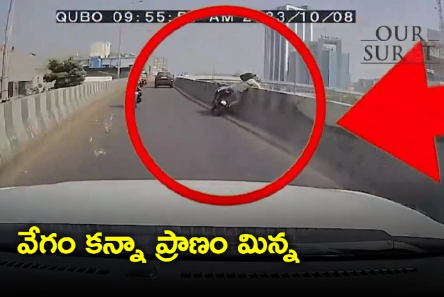 Cyberabad traffic police shares video of Implications of Over speeding at curve