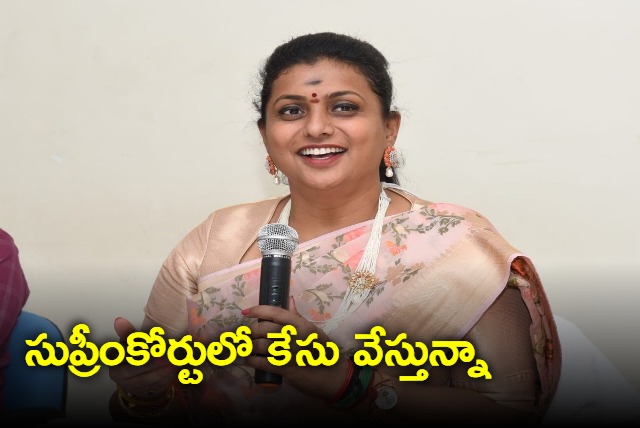 I filing case against Bandaru in Supreme Court says Roja