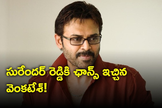 Venkatesh in Surendar Reddy movie