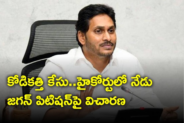 High court to hear arguments over objections raises in allotting number to jagan petition by registry