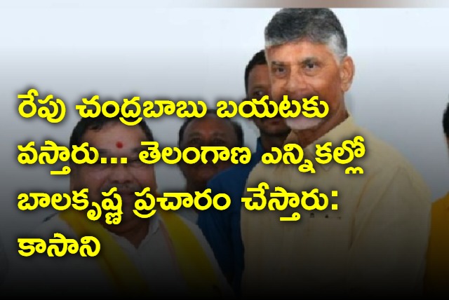 Kasani hopes chandrababu will get bail tomorrow