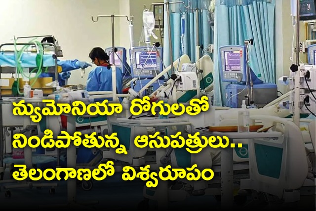 Pneumonia attacks Telangana