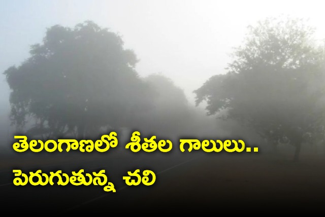 Temperatures drop in Telangana