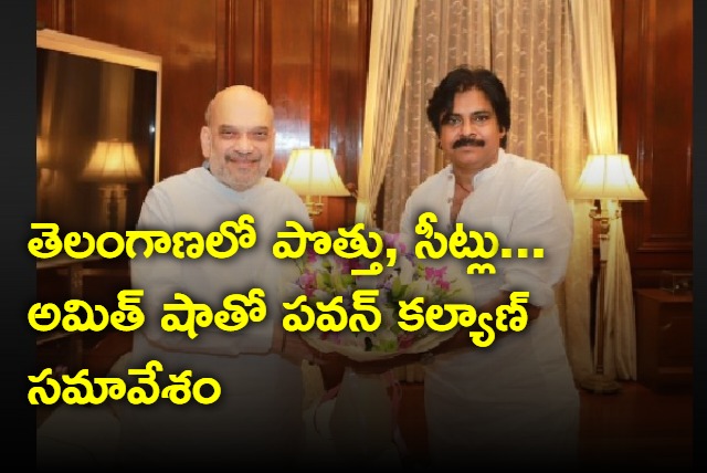 Pawan Kalyan meets Amit Shah over TS election