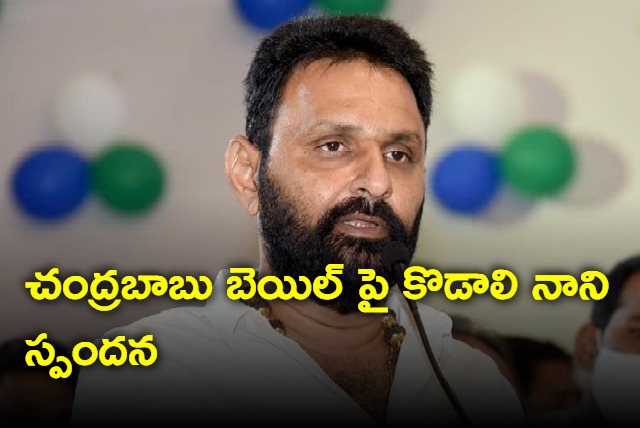 Kodali Nani on Chandrababu Interim Bail