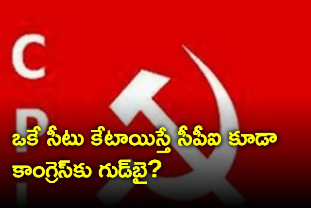 CPI leaders to meet tomorrow over alliance with congress