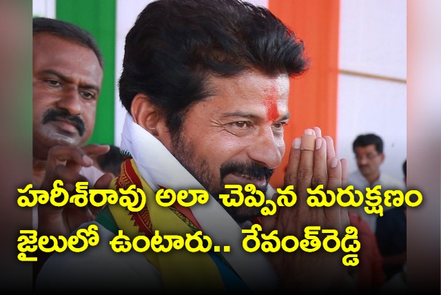 TPCC Chief Revanth Reddy Slams Harish Rao