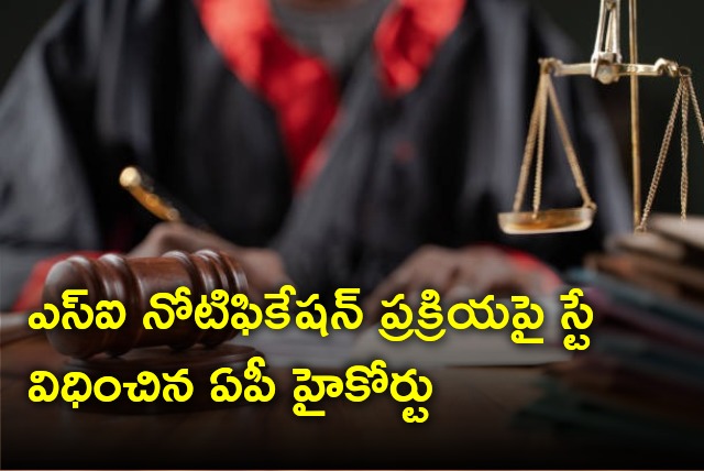 AP High Court stays in SI Recruitment process 