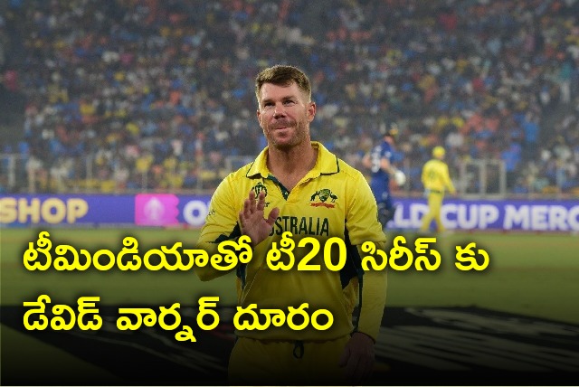 David Warner leaves for home country