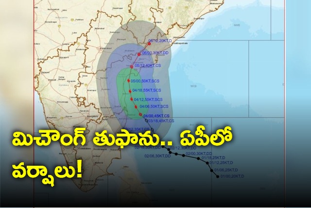 Michaung cyclone rains in ap