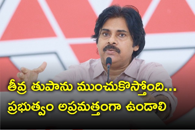 Pawan Kalyan calls for action in the wake of Cyclone Michaung