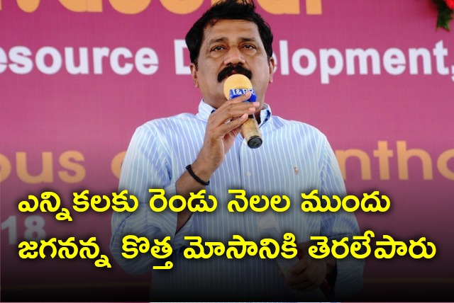 Ganta Srinivasa Rao questions AP govt on group 1 and group 2 notifications 