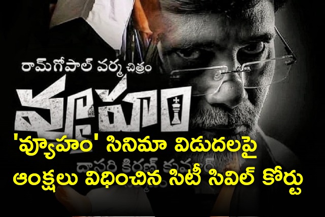 Hyderabad City Civil Court interim orders on Vyuham movie