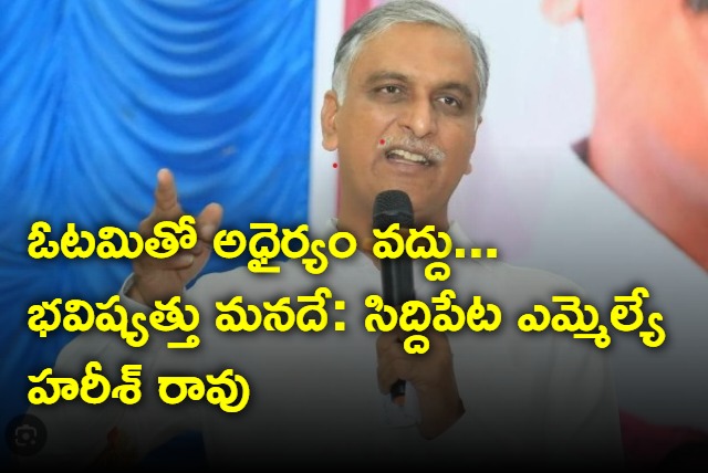 Harish Rao says BRS will win Medak lok sabha seat