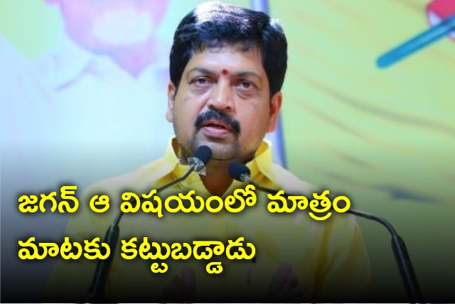 Kollu Ravindra criticises CM Jagan