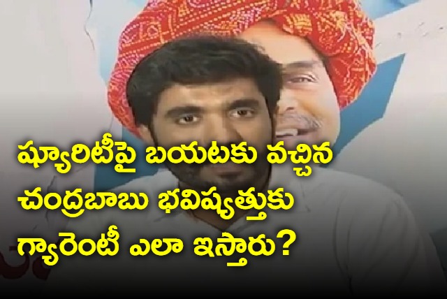 Margani Bharath comments on Chandrababu