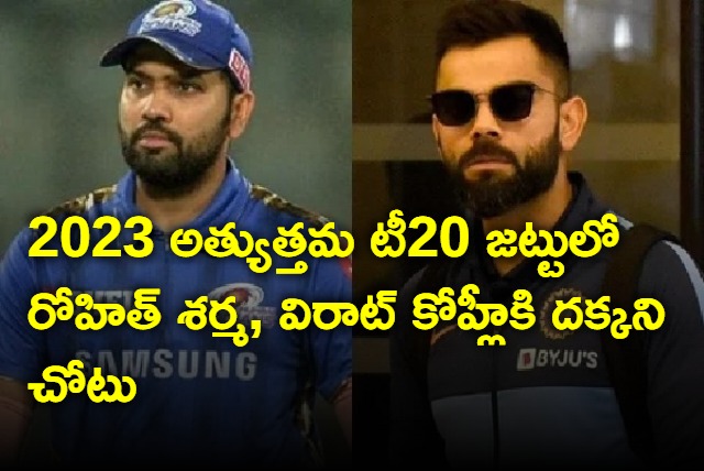 Rohit Sharma and Virat Kohli not in ICC T20 team