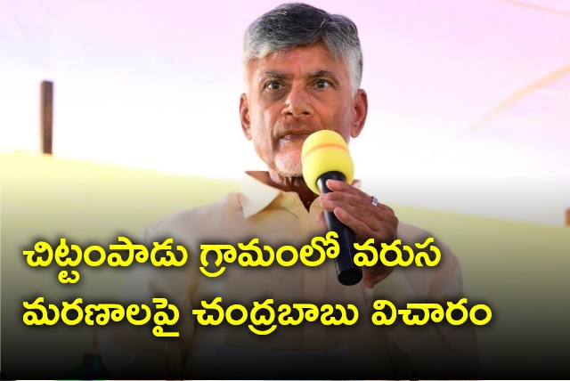 Chandrababu responds on three deaths in Vijayanagaram district 