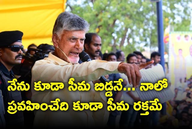 Chandrababu fires on YCP top brass 