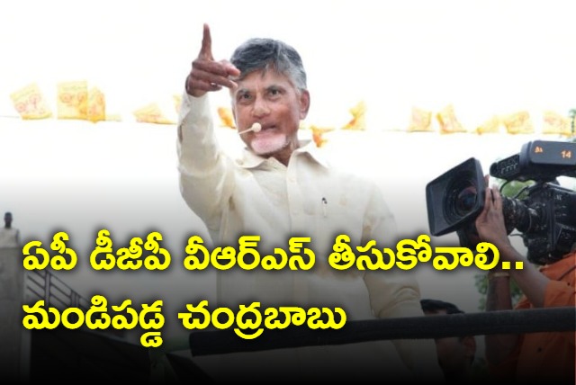 Chandrababu anguish over gunda raj in ap 