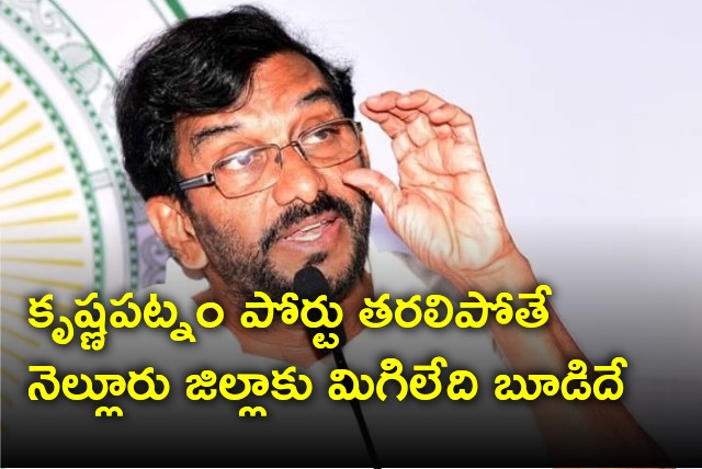 Somireddy says Krishna Patnam Port is an asset of AP