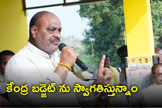 TDP AP Chief Atchannaidu welcomes union budget