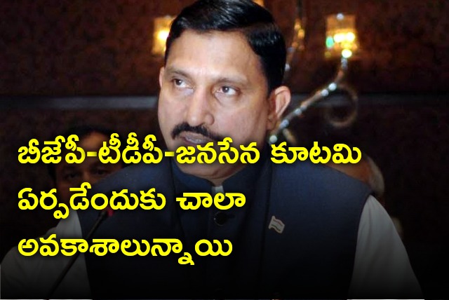 Sujana Chowdary comments on alliance in AP politics 