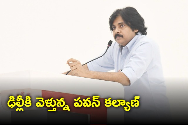 Pawan Kalyan going to Delhi