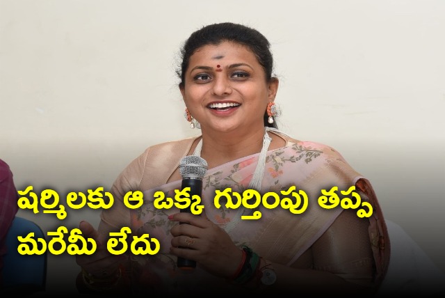 Roja fires on Chandrababu