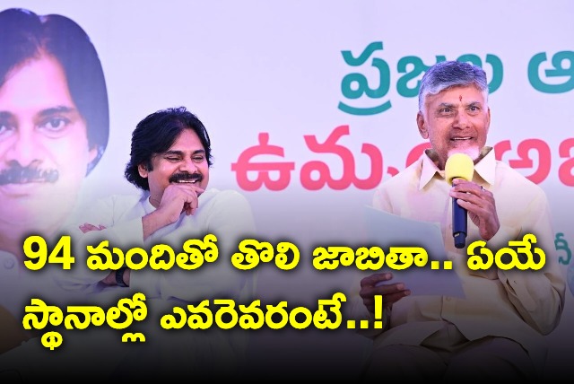 Chandrababu announces TDP first list for 2024 elections