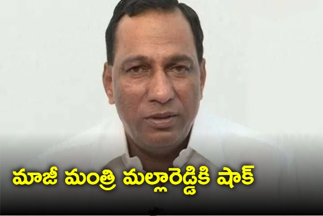 Shock to Mallareddy