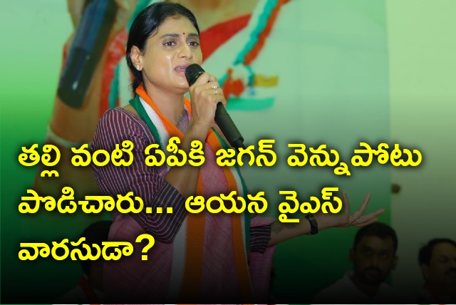 Sharmila slams YS Jagan